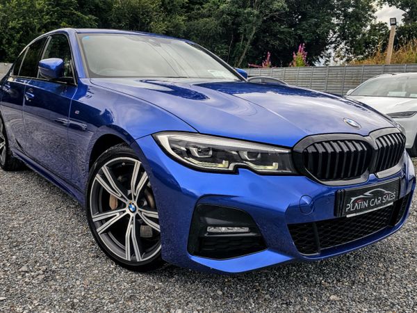 BMW 3-Series Saloon, Petrol Hybrid, 2020, Blue