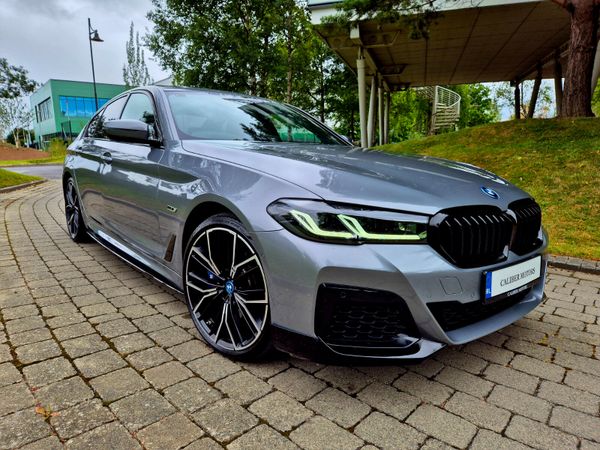 BMW 5-Series Saloon, Petrol Plug-in Hybrid, 2023, Grey