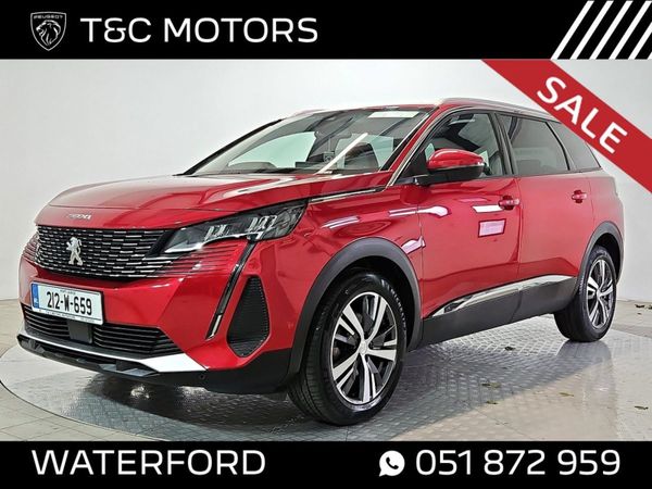 Peugeot 5008 SUV, Diesel, 2021, Red