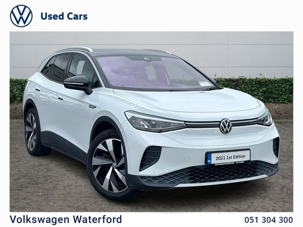 Volkswagen ID.4 SUV, Electric, 2021, White