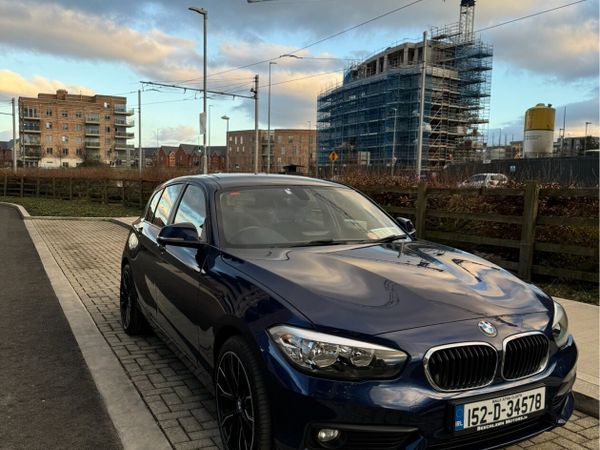 BMW 1-Series Hatchback, Diesel, 2015, Blue