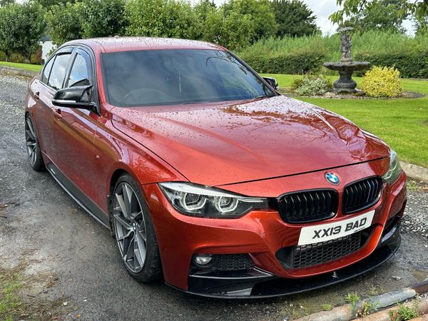BMW 3-Series Saloon, Diesel, 2018, Orange