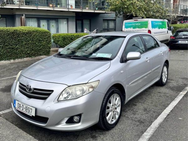 Toyota Corolla Saloon, Petrol, 2008, Silver