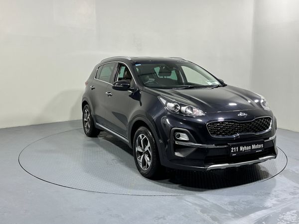 Kia Sportage SUV, Diesel Hybrid, 2021, Black