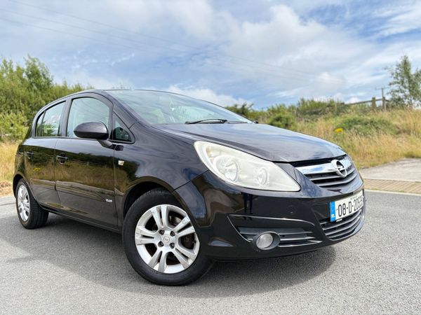 Opel Corsa Hatchback, Petrol, 2008, Black