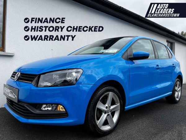 Volkswagen Polo Hatchback, Petrol, 2017, Blue
