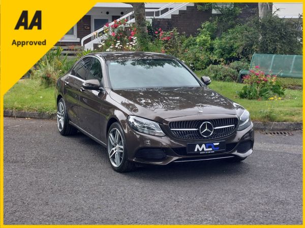 Mercedes-Benz C-Class Saloon, Petrol, 2016, Brown