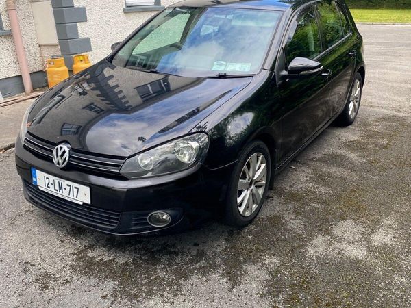 Volkswagen Golf Hatchback, Diesel, 2012, Black