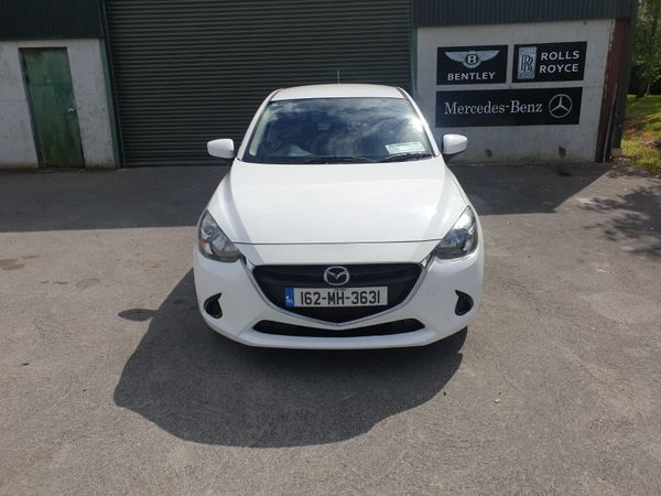 Mazda Demio Hatchback, Petrol, 2016, White