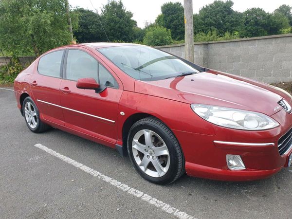 Peugeot 407 Saloon, Diesel, 2008, Red