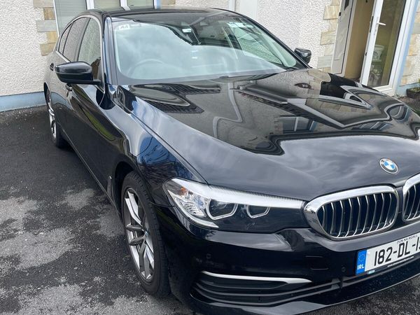 BMW 5-Series Saloon, Diesel, 2018, Black
