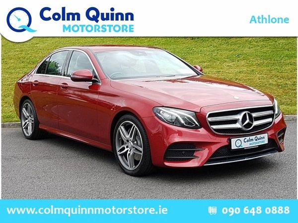 Mercedes-Benz E-Class Saloon, Diesel, 2017, Red