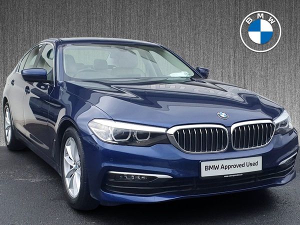 BMW 5-Series Saloon, Diesel, 2019, Blue