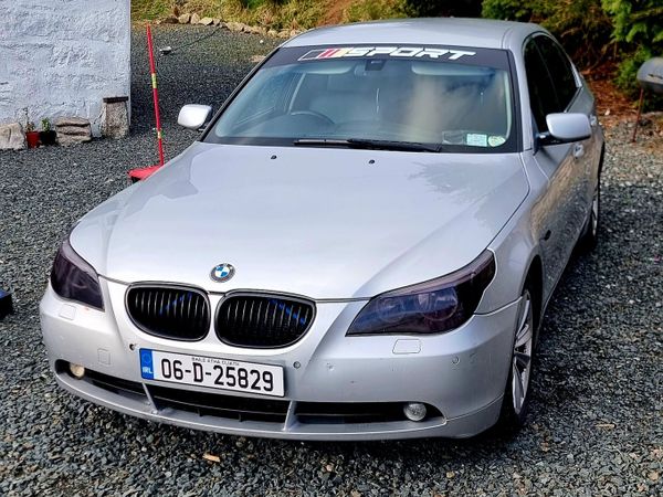 BMW 5-Series Saloon, Diesel, 2006, Silver