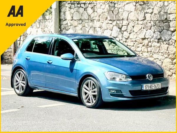 Volkswagen Golf Estate, Petrol, 2017, Blue
