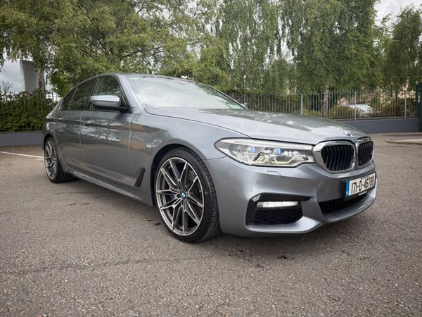 BMW 5-Series Saloon, Diesel, 2017, Blue