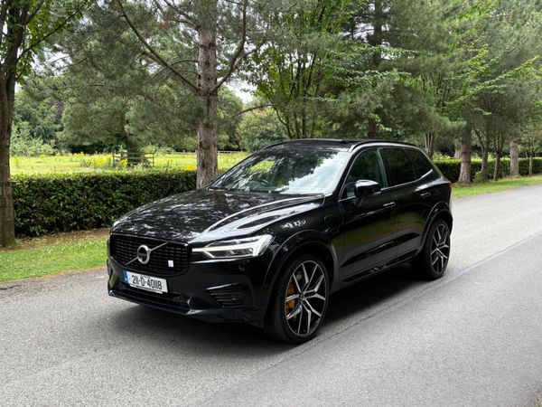 Volvo XC60 SUV, Petrol Plug-in Hybrid, 2021, Black