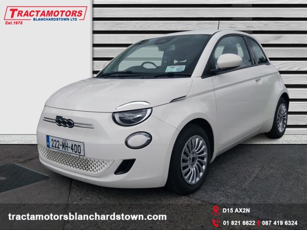 Fiat 500e Hatchback, Electric, 2022, White
