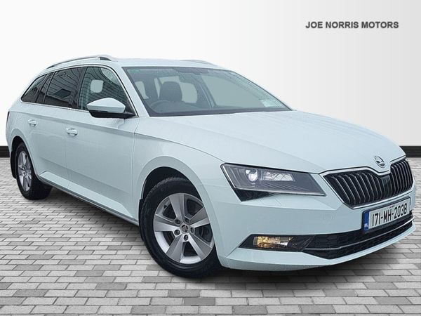 Skoda Superb Estate, Diesel, 2017, White