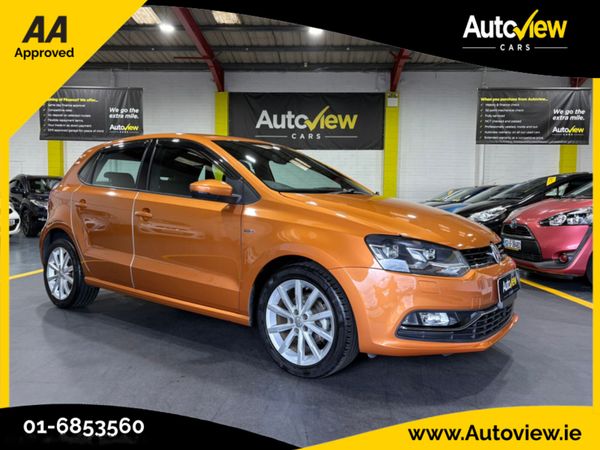 Volkswagen Polo Hatchback, Petrol, 2017, Orange