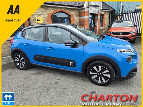 Citroen C3 Hatchback, Petrol, 2017, Blue