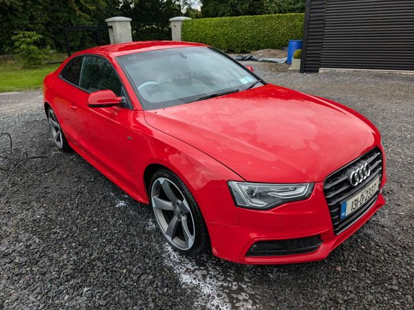 Audi A5 Coupe, Diesel, 2013, Red