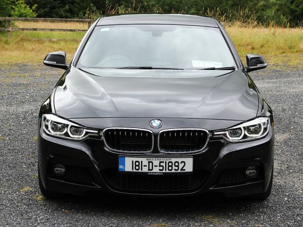 BMW 3-Series Saloon, Petrol Plug-in Hybrid, 2018, Black
