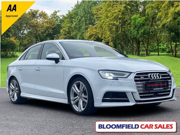 Audi S3 Saloon, Petrol, 2018, White