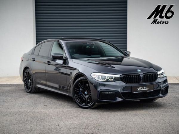 BMW 5-Series Saloon, Hybrid, 2019, Grey