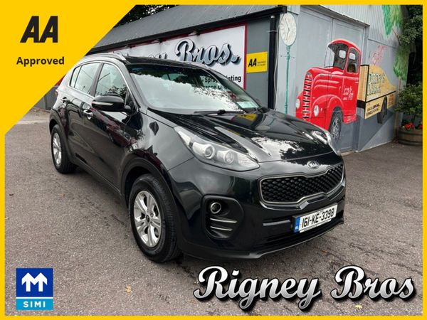 Kia Sportage Estate, Diesel, 2016, Black