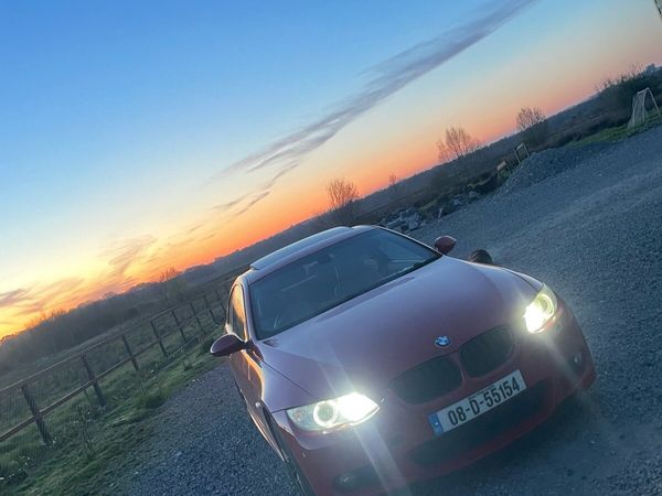 BMW 3-Series Coupe, Diesel, 2008, Red