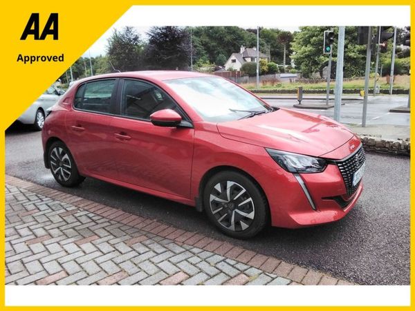 Peugeot 208 Hatchback, Petrol, 2020, Red
