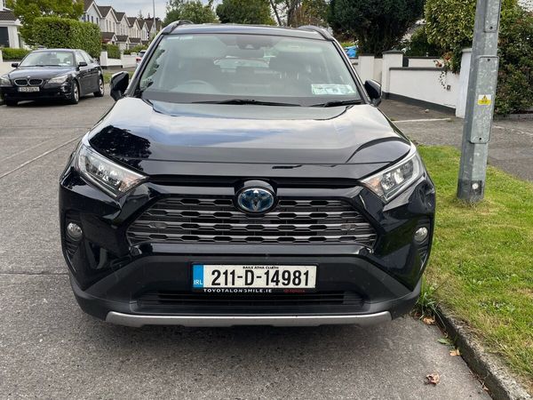 Toyota RAV4 SUV, Petrol Hybrid, 2021, Black