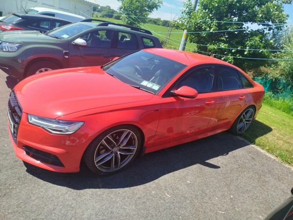 Audi A6 Saloon, Diesel, 2016, Red