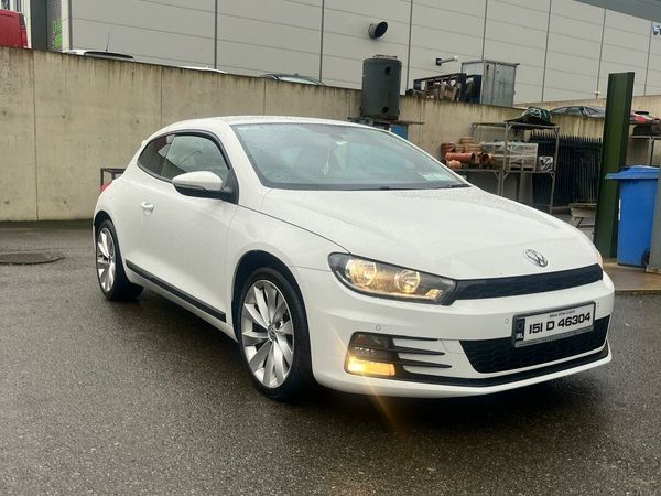 Volkswagen Scirocco Coupe, Diesel, 2015, White