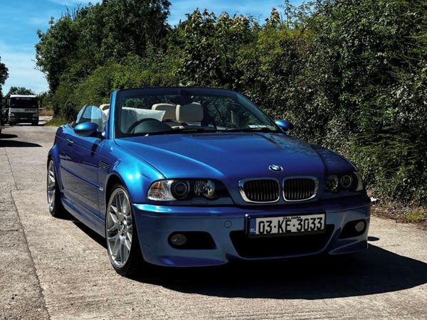 BMW M3 Convertible, Petrol, 2003, Blue