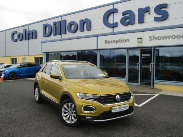 Volkswagen T-Roc Estate, Petrol, 2019, Yellow