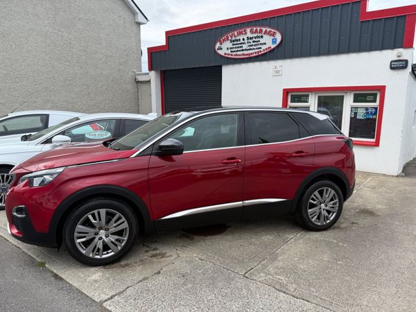 Peugeot 3008 SUV, Diesel, 2018, Red