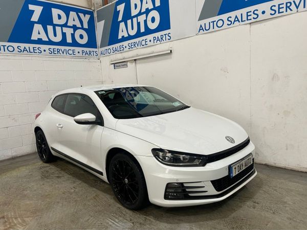 Volkswagen Scirocco Coupe, Diesel, 2015, White