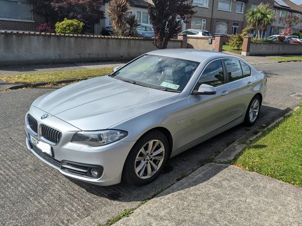 BMW 5-Series Saloon, Diesel, 2013, Silver