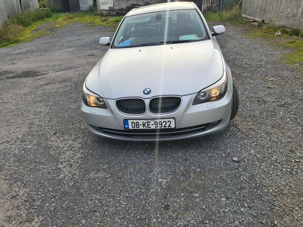 BMW 5-Series Saloon, Diesel, 2008, Silver