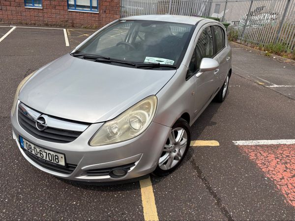 Opel Corsa Hatchback, Petrol, 2008, Silver