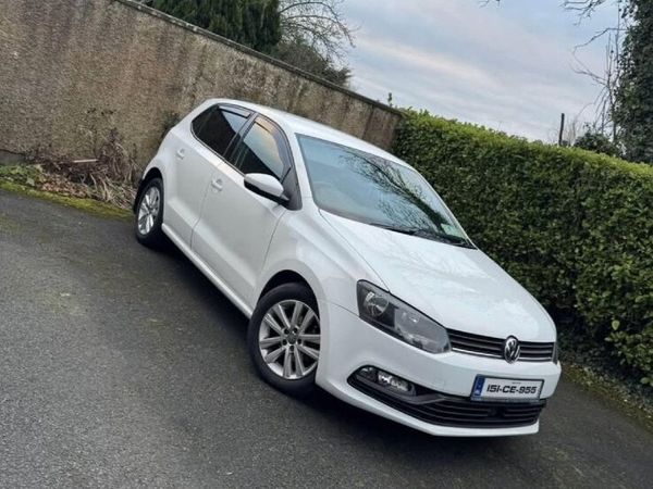 Volkswagen Polo Hatchback, Diesel, 2015, White