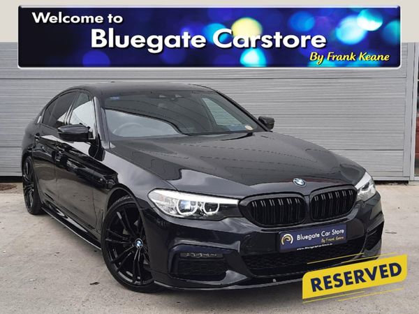 BMW 5-Series Saloon, Diesel, 2019, Black