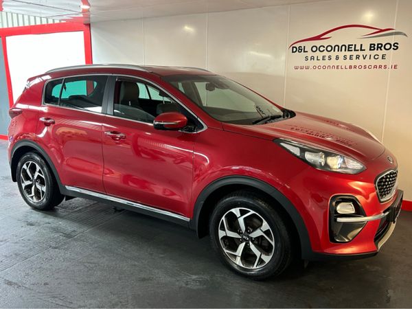 Kia Sportage MPV, Diesel Hybrid, 2020, Red