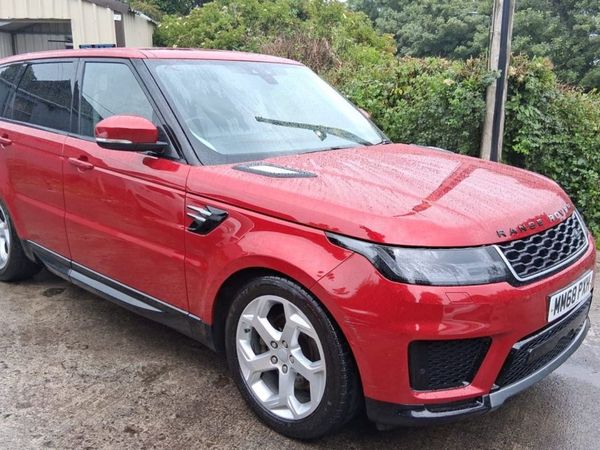 Land Rover Range Rover Sport SUV, Diesel, 2019, Burgundy
