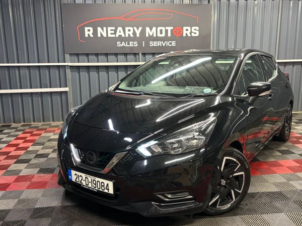 Nissan Micra Hatchback, Petrol, 2021, Black