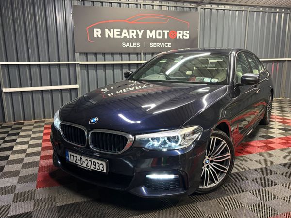 BMW 5-Series Saloon, Petrol Plug-in Hybrid, 2017, Black