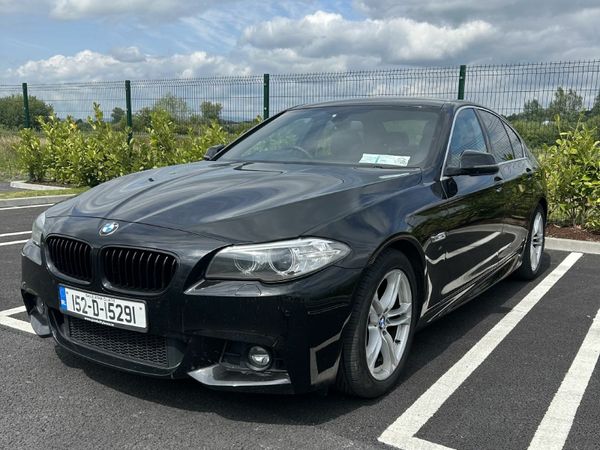 BMW 5-Series Saloon, Diesel, 2015, Black