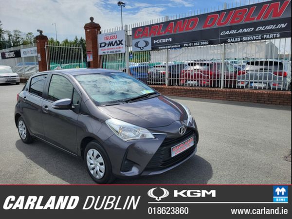 Toyota Vitz Hatchback, Petrol, 2019, Grey